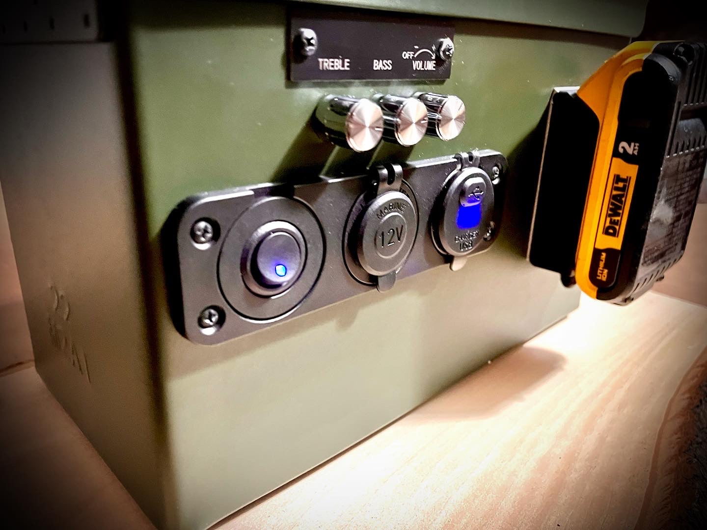 50 CAL AMMO CAN BLUETOOTH SPEAKER with Custom Color $290.00