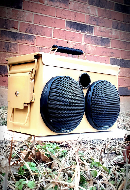 50 CAL AMMO CAN BLUETOOTH SPEAKER with Custom Color $290.00